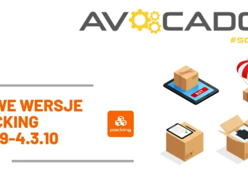 Nowe wersje AVOCADO Packing 4.3.9 oraz AVOCADO Packing 4.3.10